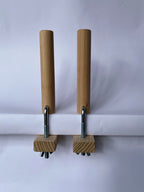Warping Stake with Table Clamp – Wooden Loom Tensioning Peg