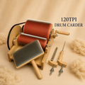 120 TPI Mini Drum Carder for Ultra-Fine & Delicate Fibers