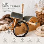 72 TPI Drum Carder for Wool