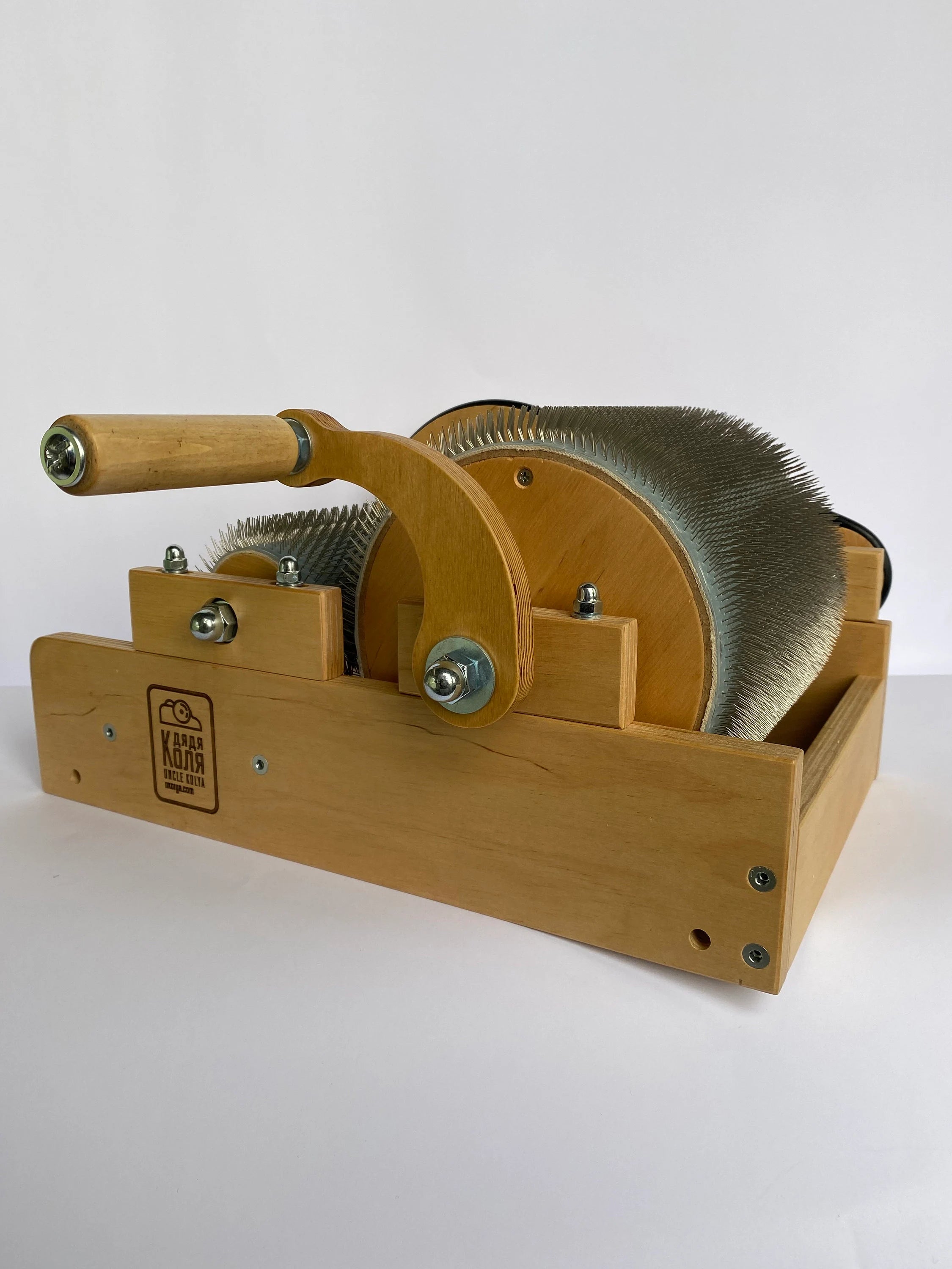 108 TPI Mini Drum Carder for Fine & Delicate Fibers