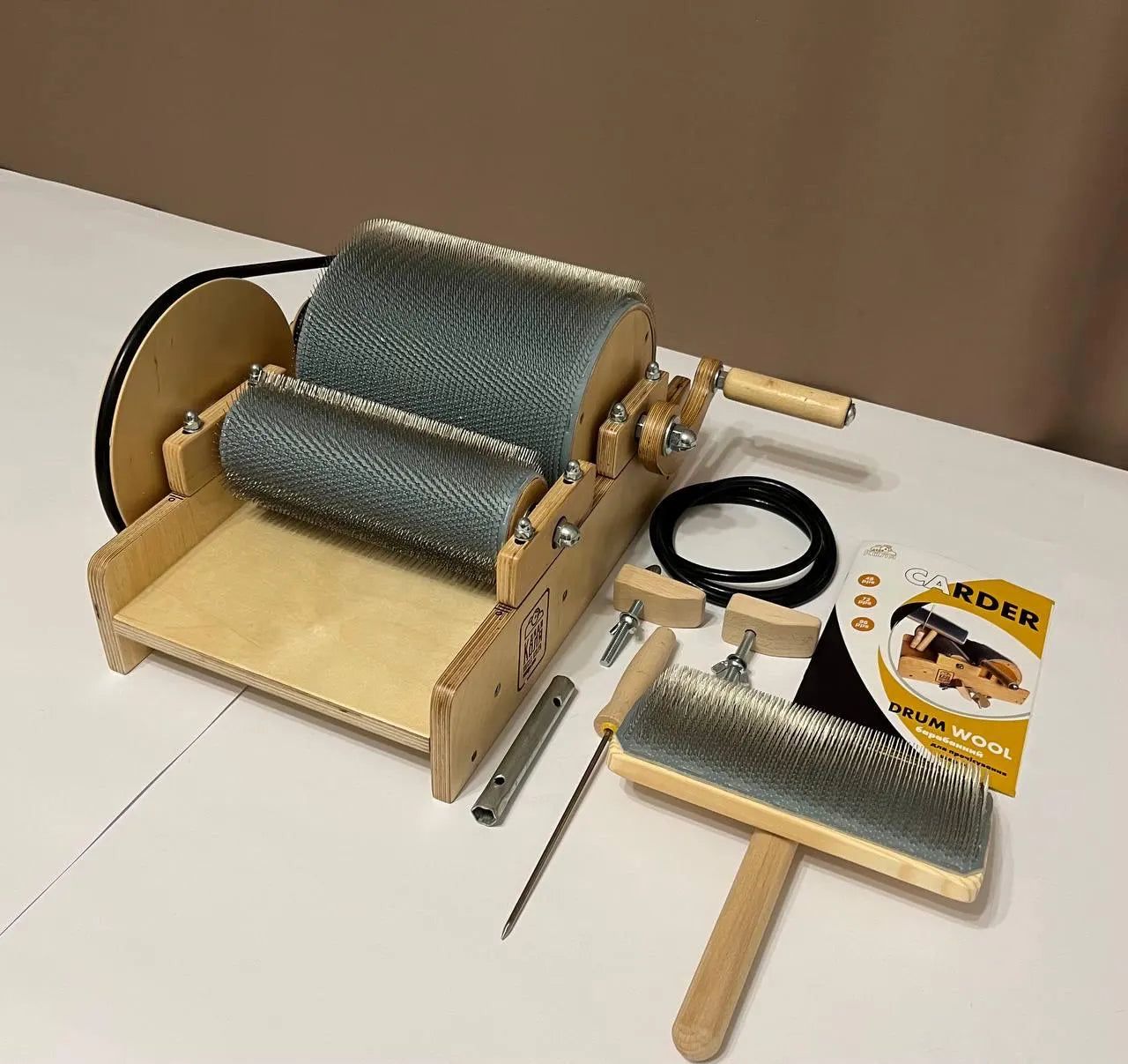 72 TPI Drum Carder for Wool