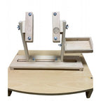 Embroidery Hoop Holder Stand with Double Clamp — Wooden Craft Stand